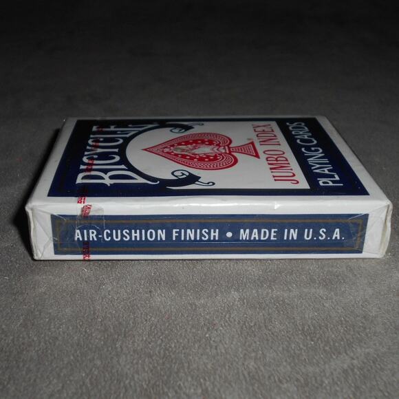 Vintage Bicycle Jumbo Index Playing Cards Index 88 Blue Sealed USA - Picture 3 of 6
